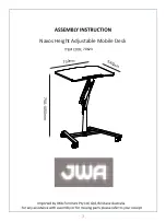 Preview for 1 page of JWA Naxos 70623 Assembly Instruction Manual