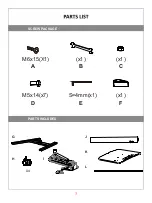 Предварительный просмотр 3 страницы JWA Naxos 70623 Assembly Instruction Manual