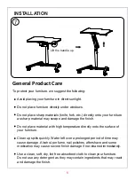 Preview for 6 page of JWA Naxos 70623 Assembly Instruction Manual