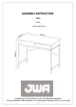 Preview for 1 page of JWA NEAL 75141 Assembly Instruction Manual