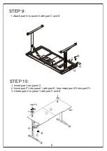 Предварительный просмотр 8 страницы JWA NEVERS 75137 Assembly Instructions Manual