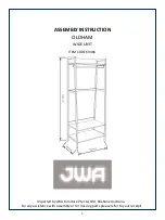 Предварительный просмотр 1 страницы JWA Oldham 69486 Assembly Instruction Manual