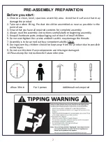 Preview for 2 page of JWA OLTA 69738 Assembly Instruction Manual