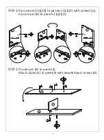 Предварительный просмотр 4 страницы JWA OLTA 69738 Assembly Instruction Manual