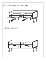 Предварительный просмотр 9 страницы JWA OLTA 69738 Assembly Instruction Manual