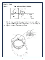 Preview for 8 page of JWA ORTIZ 71289 Assembly Instruction Manual