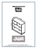 Preview for 1 page of JWA RAFAELA 4 69417 Assembly Instruction Manual