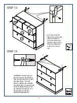 Preview for 11 page of JWA RAFAELA 4 69417 Assembly Instruction Manual