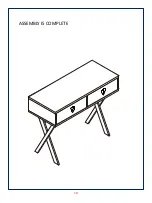 Preview for 10 page of JWA RAFAELA 69421 Assembly Instruction Manual