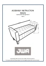 Preview for 1 page of JWA REIGN 68030 Assembly Instruction Manual