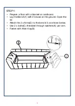 Preview for 4 page of JWA REIGN 68030 Assembly Instruction Manual