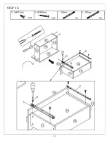 Предварительный просмотр 13 страницы JWA Ridgeway 70904 Assembly Instruction Manual