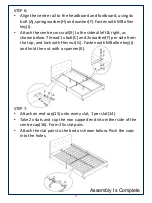 Предварительный просмотр 8 страницы JWA ROBINSON 74320 Assembly Instruction Manual