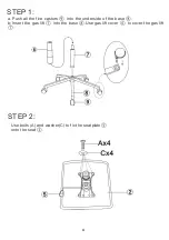 Предварительный просмотр 4 страницы JWA RODGER 70145 Assembly Instruction Manual