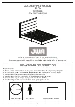 Preview for 1 page of JWA SALTA 73033 Assembly Instruction Manual