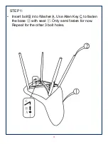 Предварительный просмотр 4 страницы JWA Salto 68103 Assembly Instruction Manual