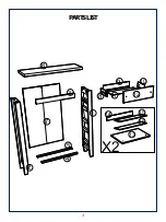 Предварительный просмотр 3 страницы JWA SMITHERS 69376 Assembly Instruction Manual