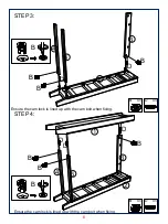 Предварительный просмотр 6 страницы JWA SMITHERS 69376 Assembly Instruction Manual