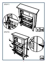 Предварительный просмотр 8 страницы JWA SMITHERS 69376 Assembly Instruction Manual