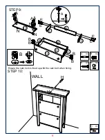 Предварительный просмотр 9 страницы JWA SMITHERS 69376 Assembly Instruction Manual