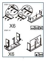 Предварительный просмотр 11 страницы JWA SMITHERS 69430 Assembly Instruction Manual