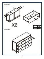 Preview for 12 page of JWA SMITHERS 69430 Assembly Instruction Manual