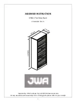 JWA SYBIL 70171 Assembly Instruction Manual предпросмотр