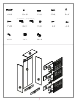 Предварительный просмотр 3 страницы JWA SYBIL 70171 Assembly Instruction Manual