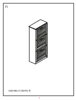 Предварительный просмотр 9 страницы JWA SYBIL 70171 Assembly Instruction Manual