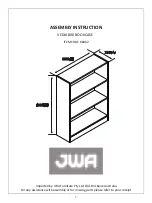 JWA VEDIA 800 68462 Assembly Instruction Manual предпросмотр