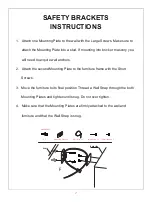 Preview for 7 page of JWA VEDIA 800 68462 Assembly Instruction Manual