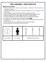 Предварительный просмотр 2 страницы JWA WILSHERE 69733 Assembly Instruction Manual