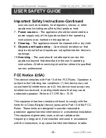 Preview for 3 page of jWIN JB-TH210 Instruction Manual