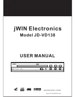 Предварительный просмотр 1 страницы jWIN JD-VD138 User Manual