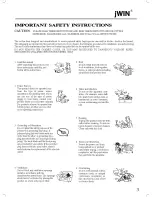 Preview for 5 page of jWIN JD-VD500 Operating Instructions Manual