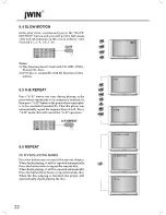 Preview for 24 page of jWIN JD-VD500 Operating Instructions Manual