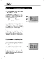 Preview for 34 page of jWIN JD-VD500 Operating Instructions Manual