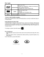 Предварительный просмотр 4 страницы jWIN JD-VD745 Operation Manual