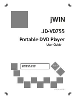 jWIN JD-VD755 User Manual предпросмотр