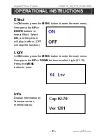 Предварительный просмотр 11 страницы jWIN JP-121 Instruction Manual