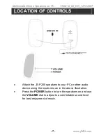 Preview for 8 page of jWIN JS-P200 Instruction Manual