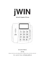 jWIN JT P531 Instruction Manual preview