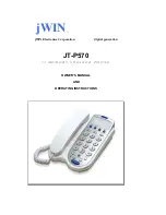 Preview for 1 page of jWIN JT-P570 Owner'S Manual And Operating Instructions