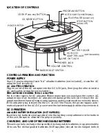 Предварительный просмотр 2 страницы jWIN JX-CD280 Instruction Manual