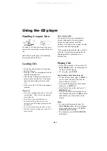 Preview for 4 page of jWIN JX-CD404 Operation User'S Manual