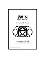 Preview for 1 page of jWIN JX-CD418 Instruction Manual