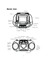 Предварительный просмотр 3 страницы jWIN JX-CD418 Instruction Manual