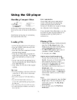 Предварительный просмотр 6 страницы jWIN JX-CD418 Instruction Manual