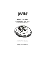 Предварительный просмотр 1 страницы jWIN JX-CD678 Instruction Manual