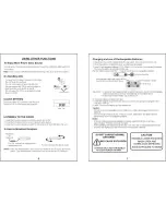 Preview for 4 page of jWIN JX-CD790 User Manual